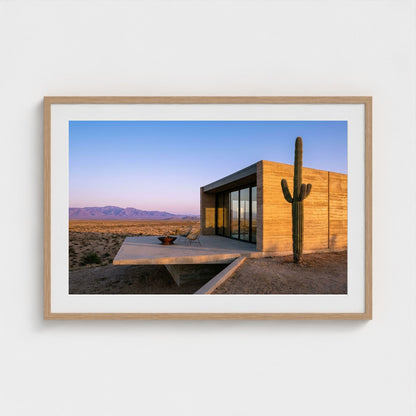 desert-chic-villa 36x24-natural frame frame