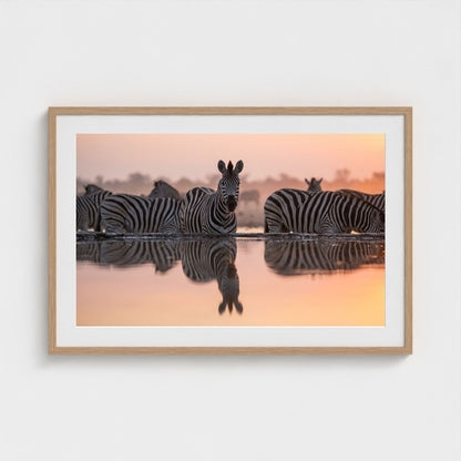 watering-hole 36x24-natural frame frame