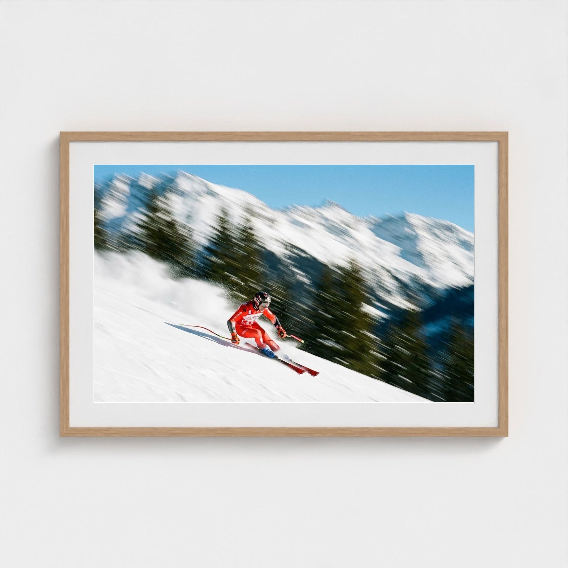 ski-descent 36x24-natural frame frame