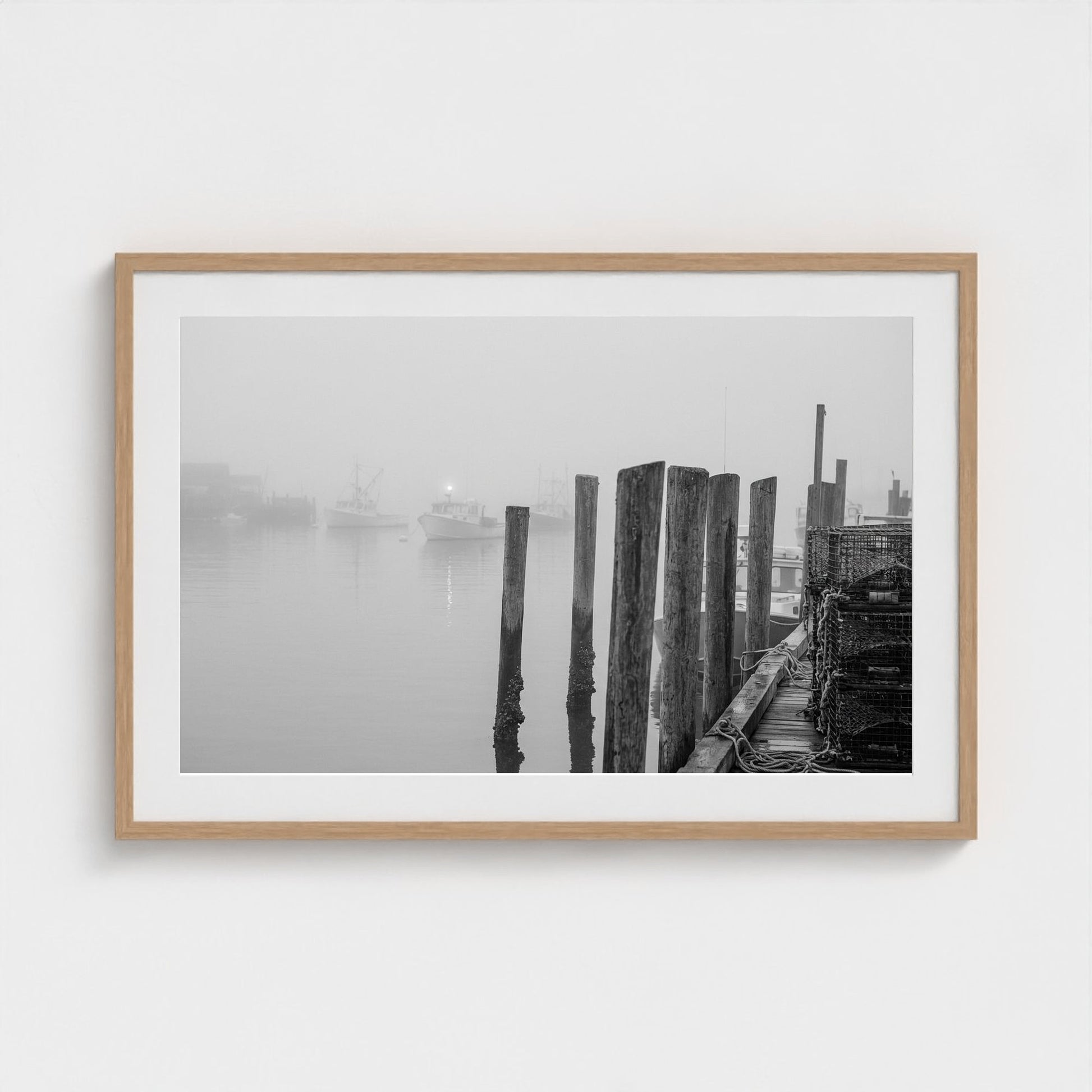 harbor-fog 36x24-natural frame frame