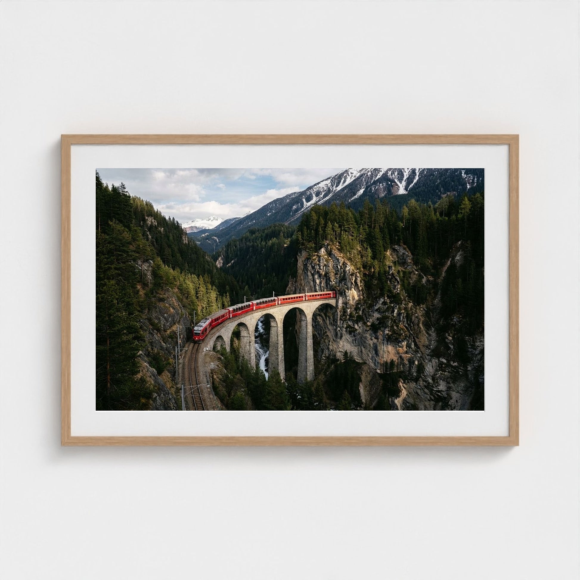 alpine-train 36x24-natural frame frame