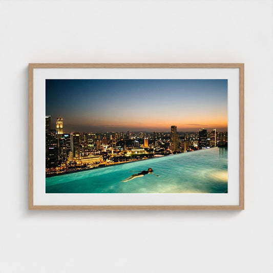 rooftop 36x24-natural frame frame