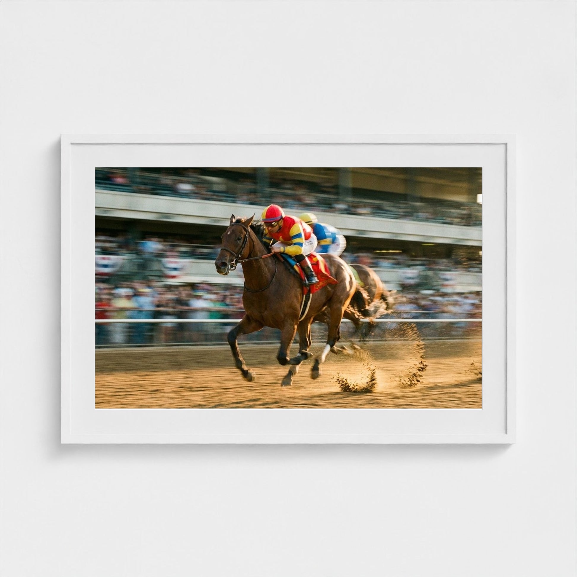 thoroughbred-sprint 36x24-white frame frame