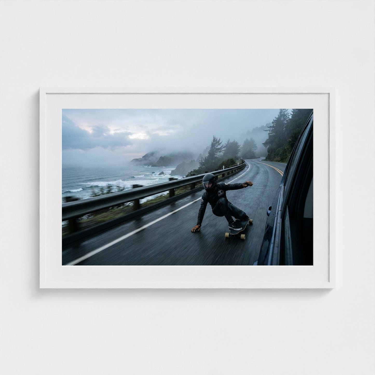 downhill 36x24-white frame frame