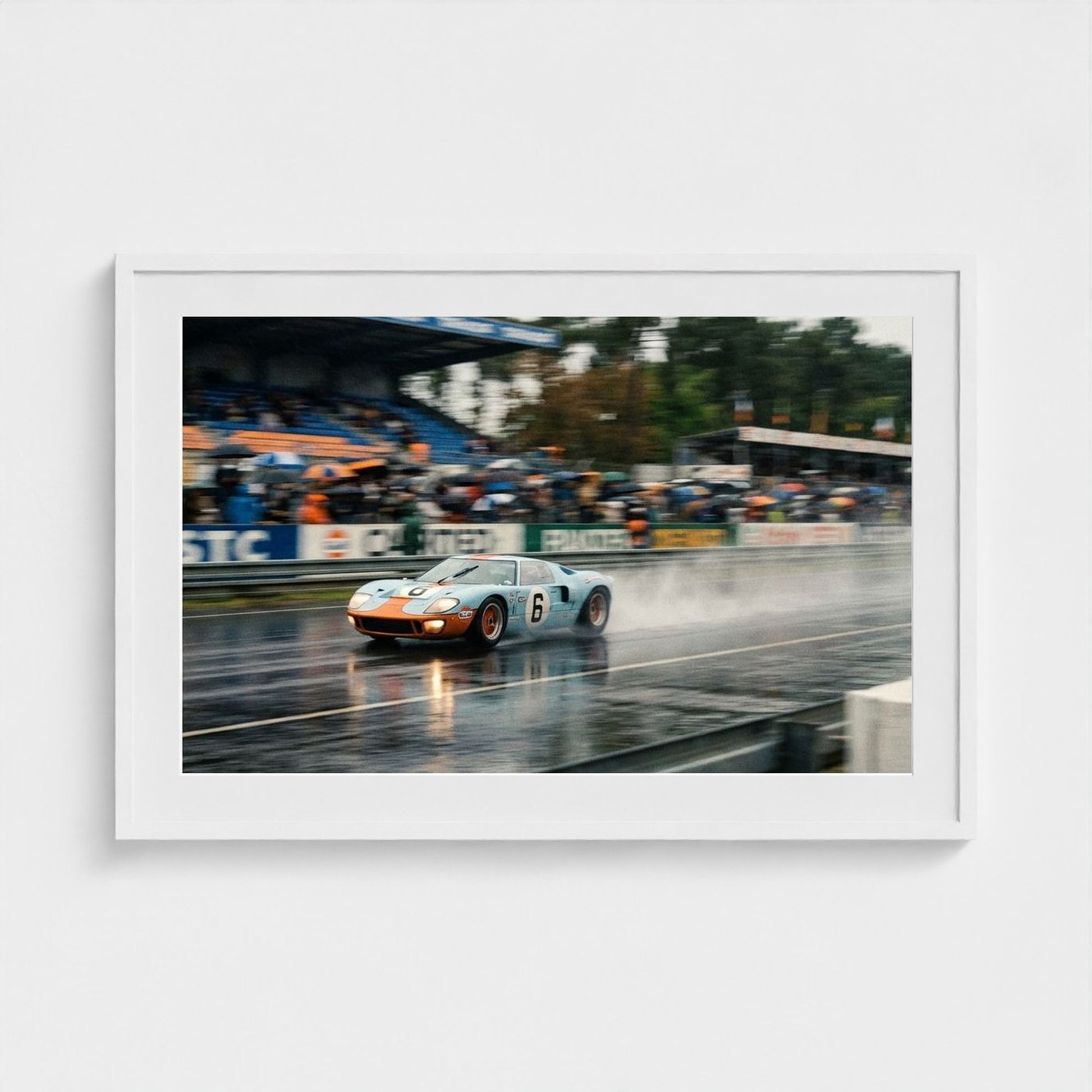 le-mans-blur 36x24-white frame frame