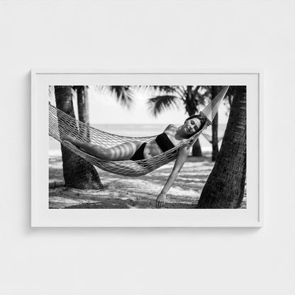 bw-hammock-dreams 36x24-white frame frame