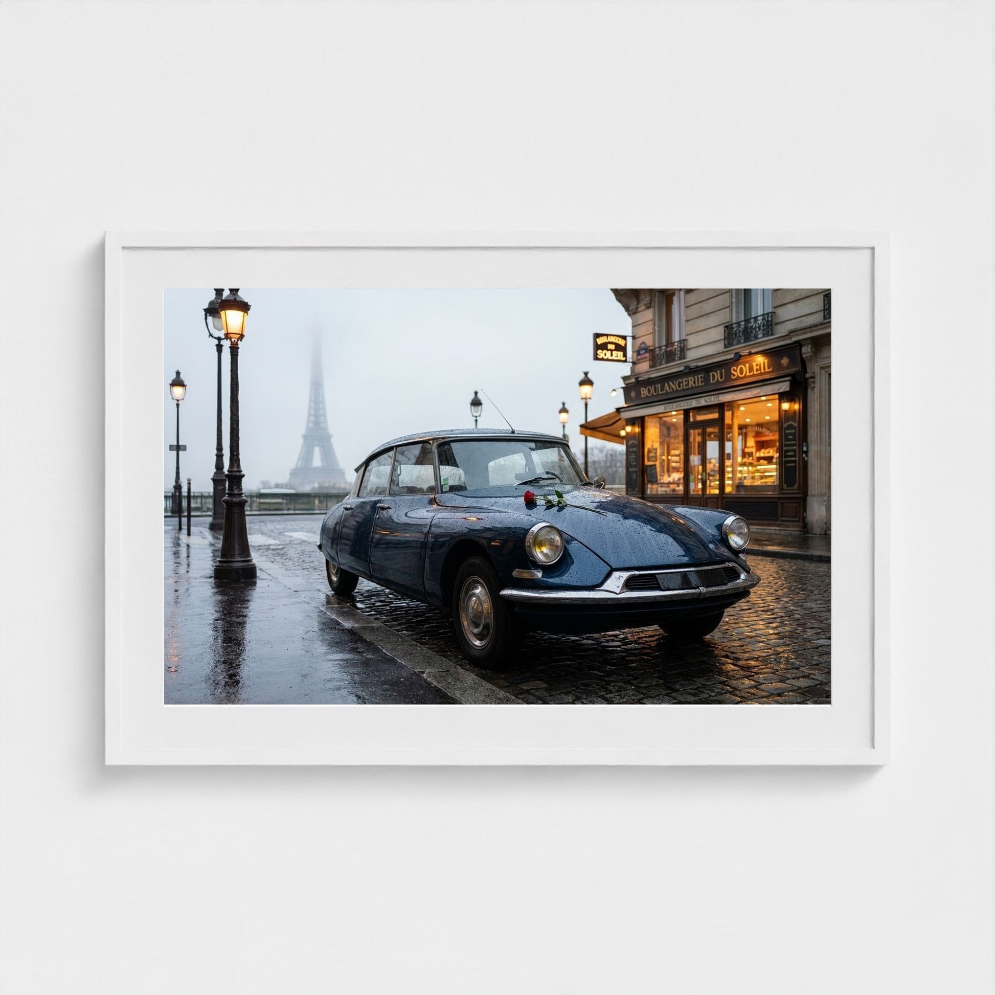 paris-dawn 36x24-white frame frame