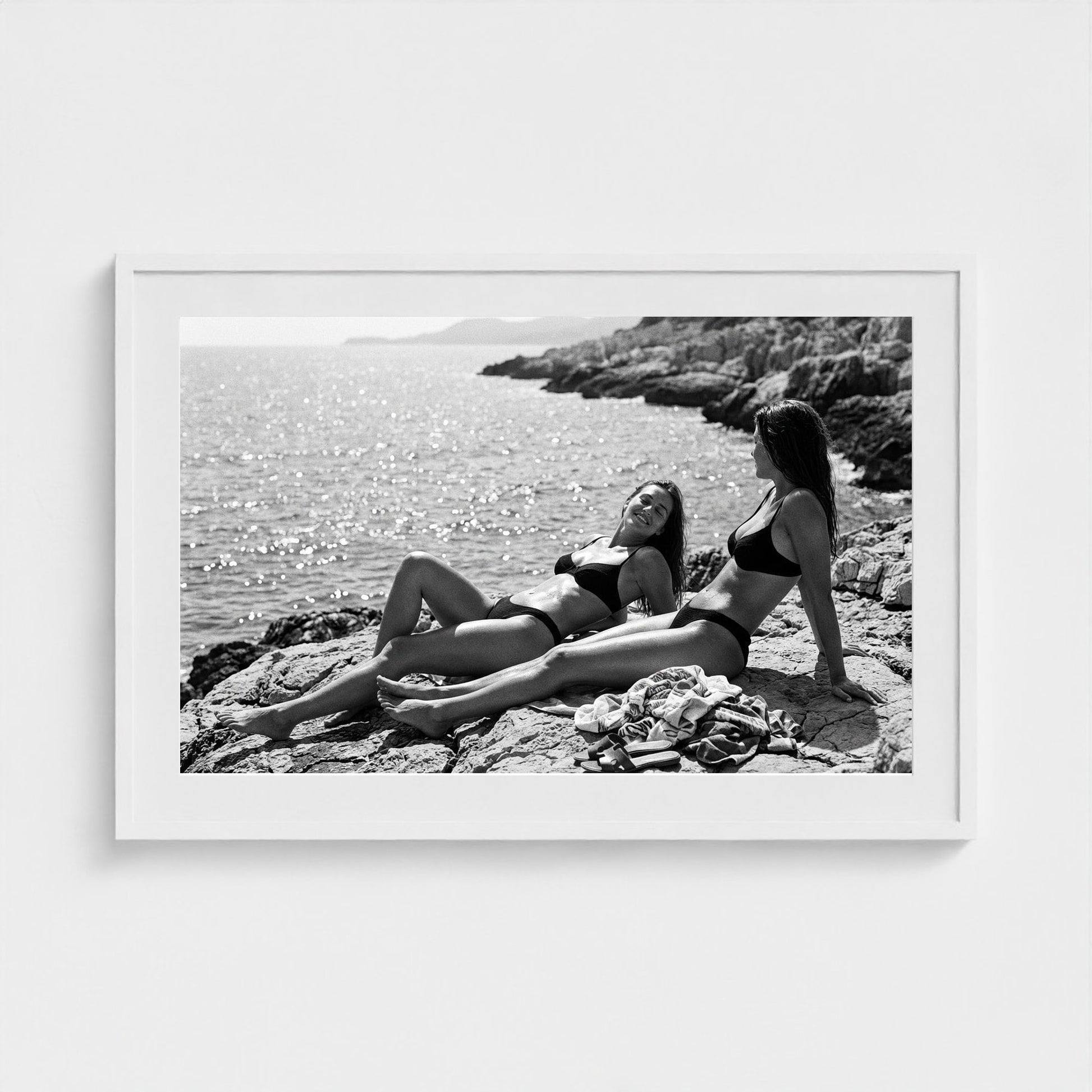 bw-lounging-antibes 36x24-white frame frame