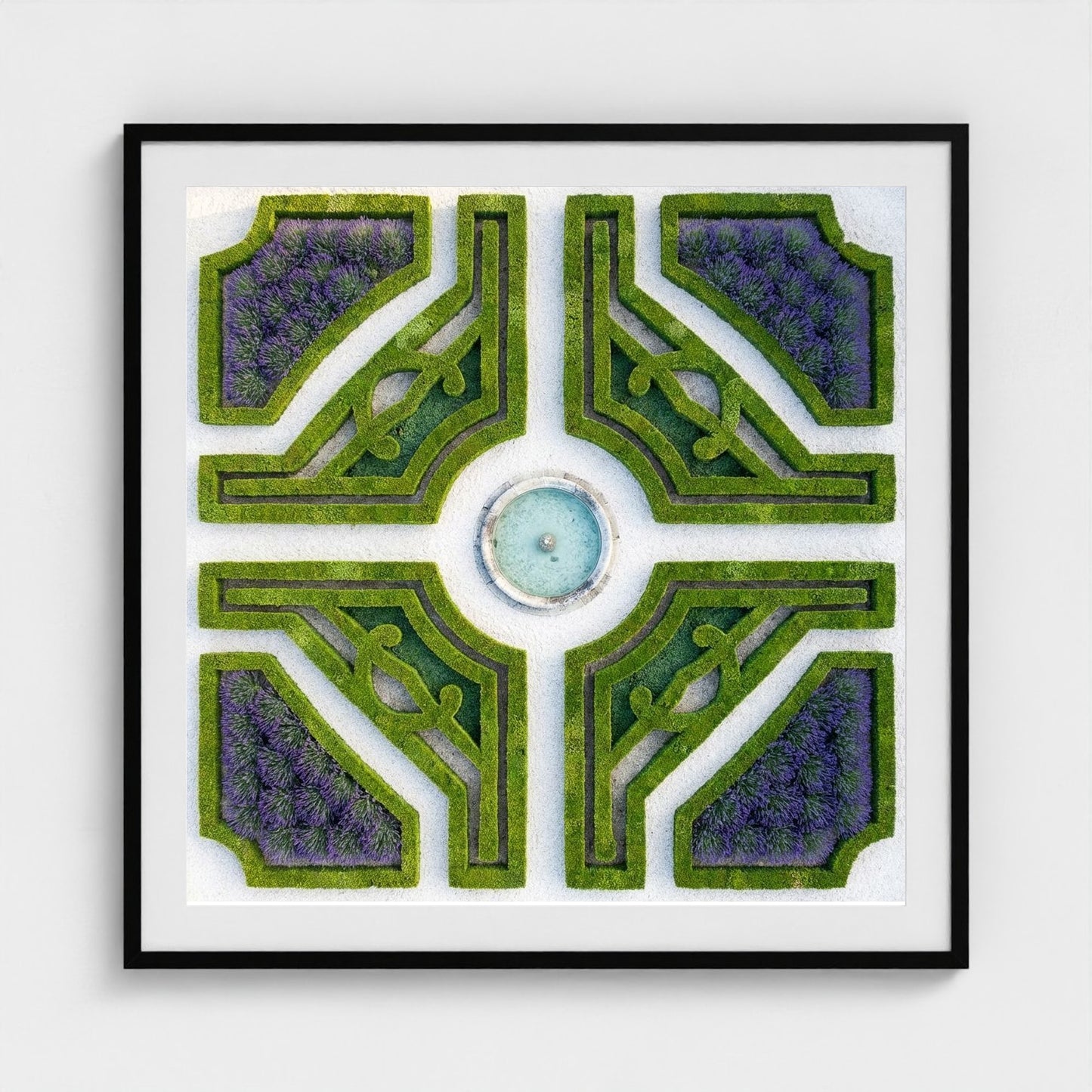 topiary-garden 36x36-black frame frame