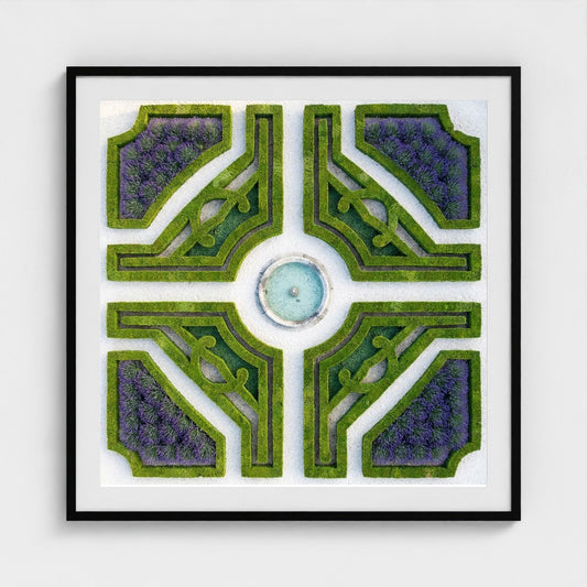 topiary-garden 36x36-black frame frame