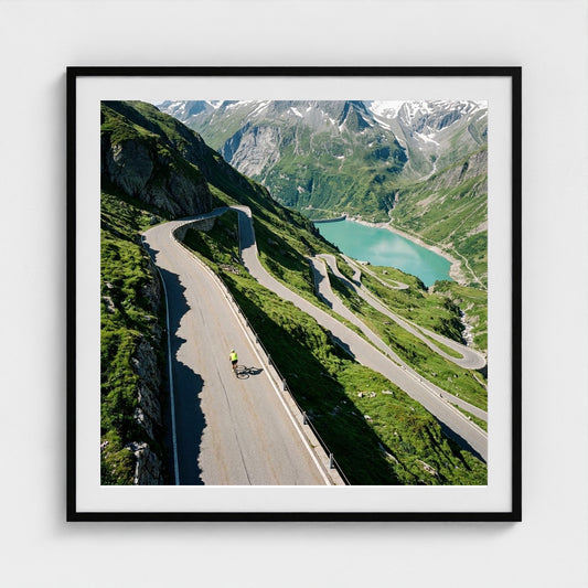 alpine-pass 36x36-black frame frame