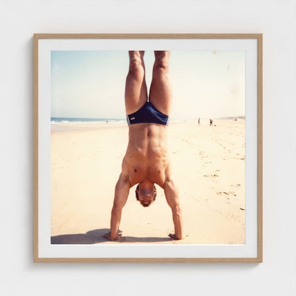 2026 03 12 17 48 00 Handstand Beach Muscular 36x36 natural — Fire Island Modern