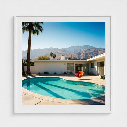 palm-springs-deco 36x36-white frame frame