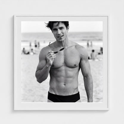 2026 03 12 19 33 00 Bw Beach Portrait Playful 36x36 white — Fire Island Modern