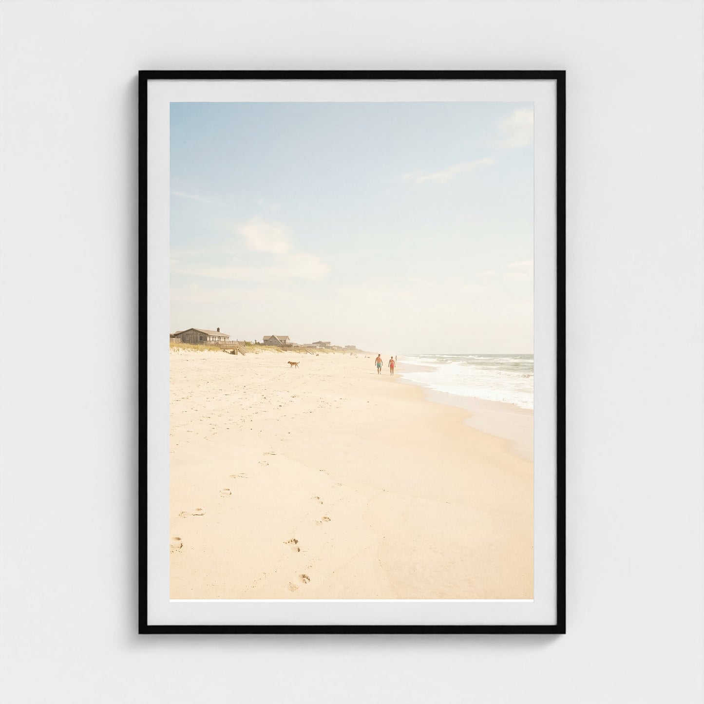 2026 03 12 17 20 04 Beach Light Wide 36x48-black frame — Fire Island Modern