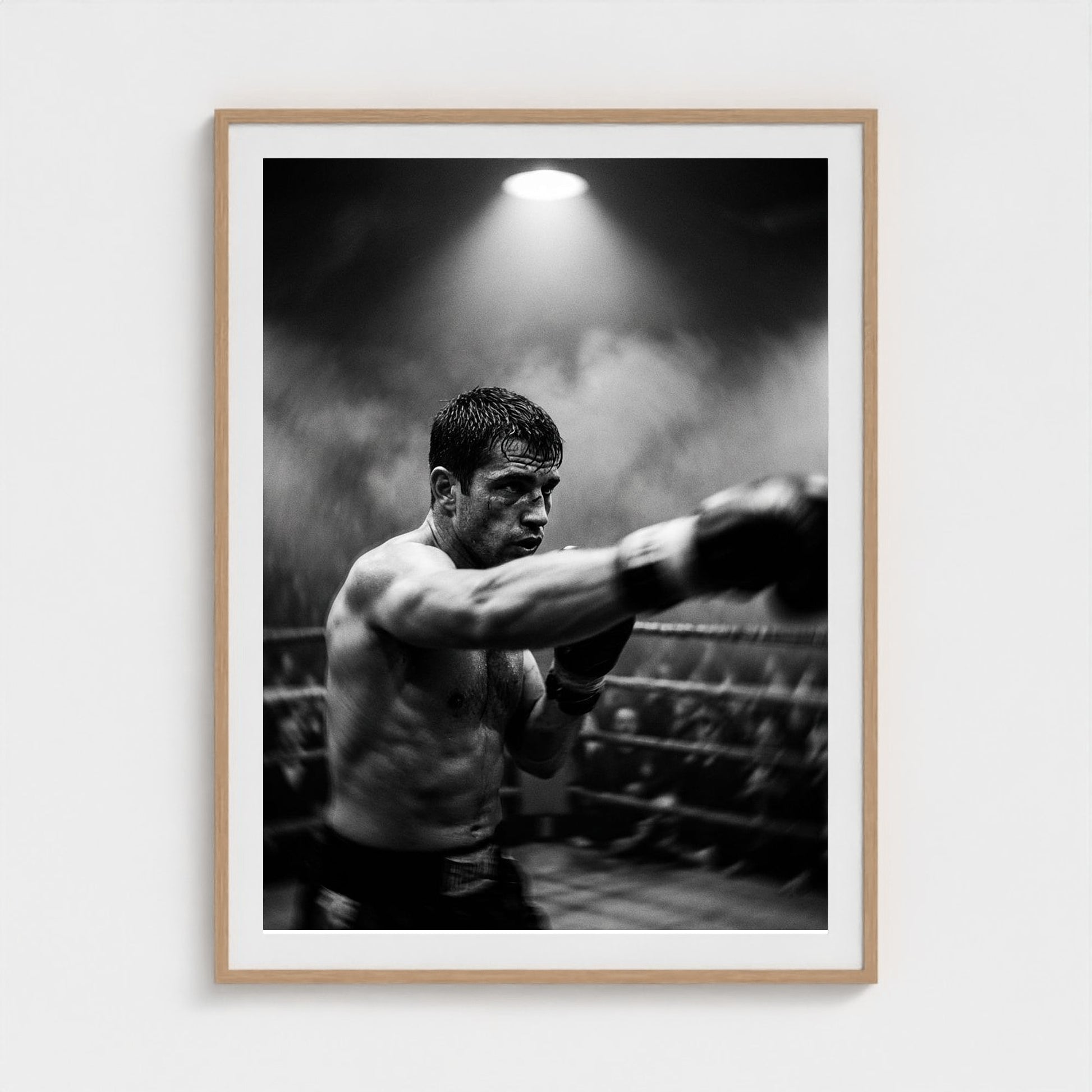 boxing-ring 36x48-natural frame frame