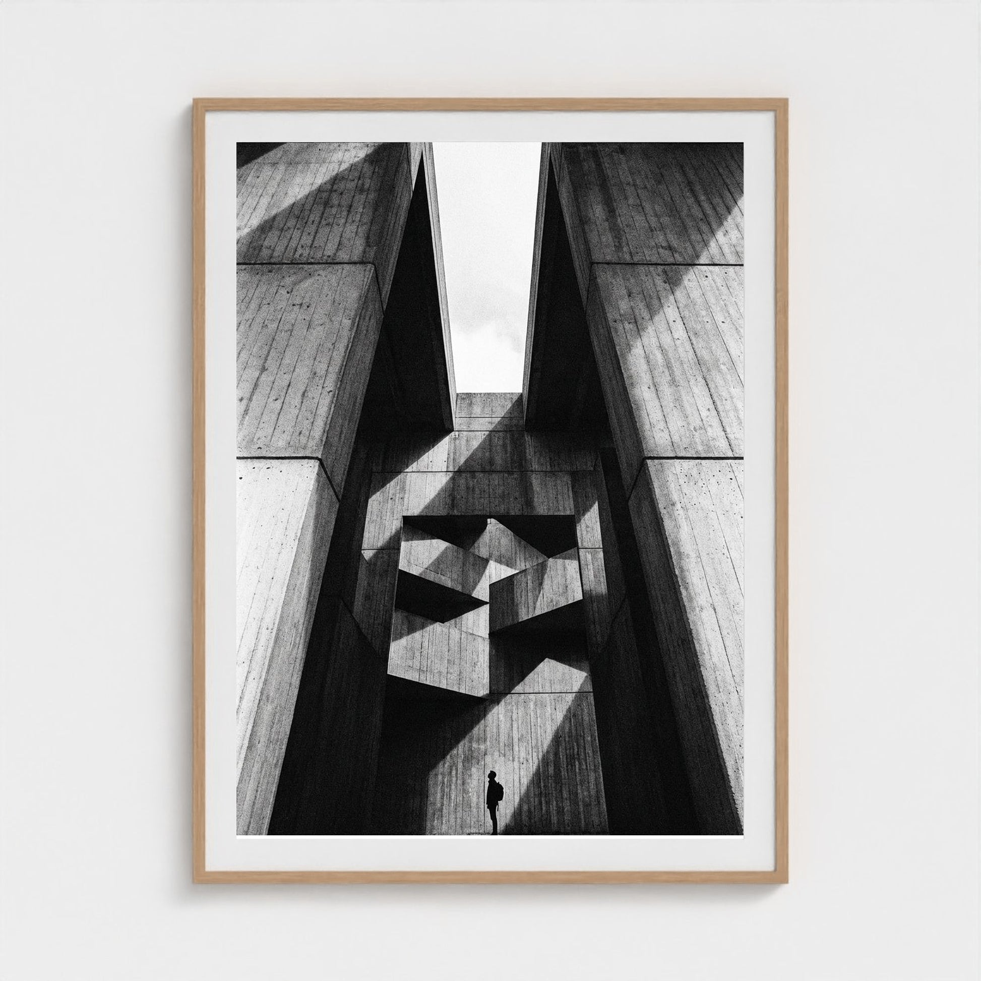 brutalist 36x48-natural frame frame