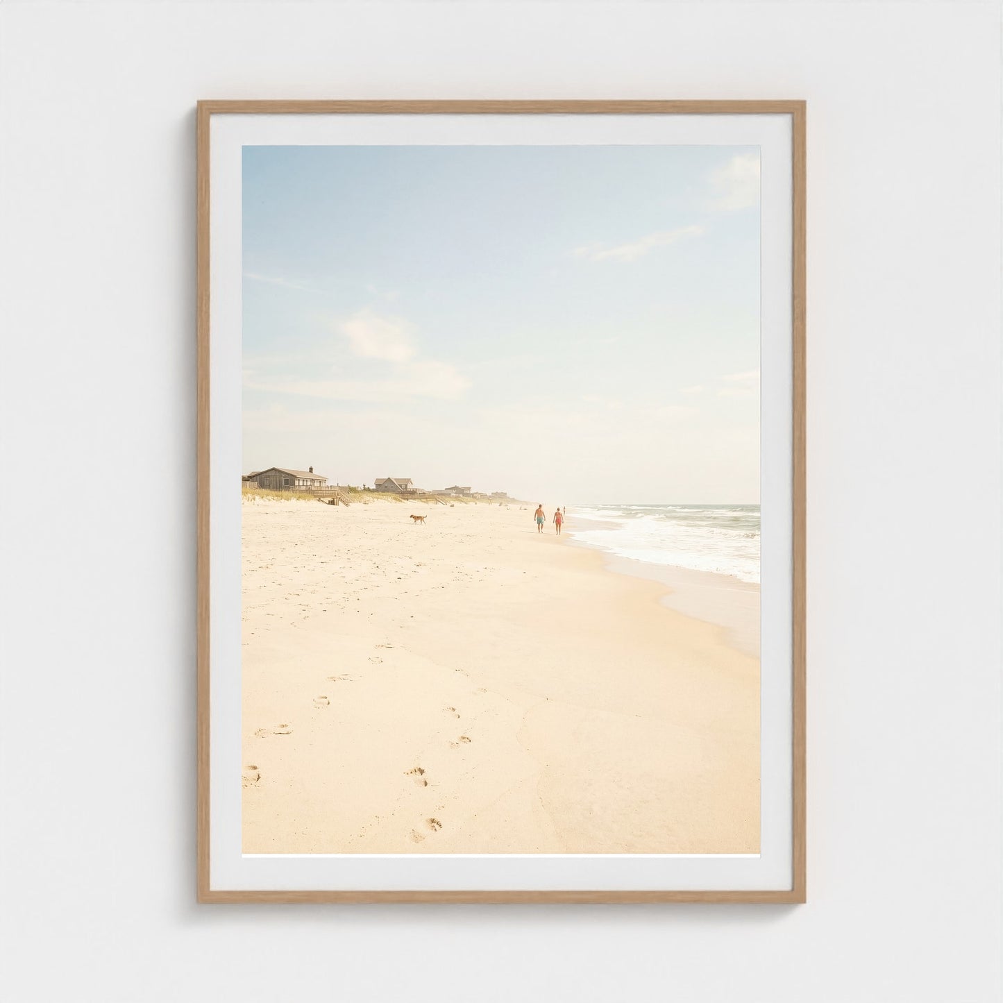 2026 03 12 17 20 04 Beach Light Wide 36x48-natural frame — Fire Island Modern