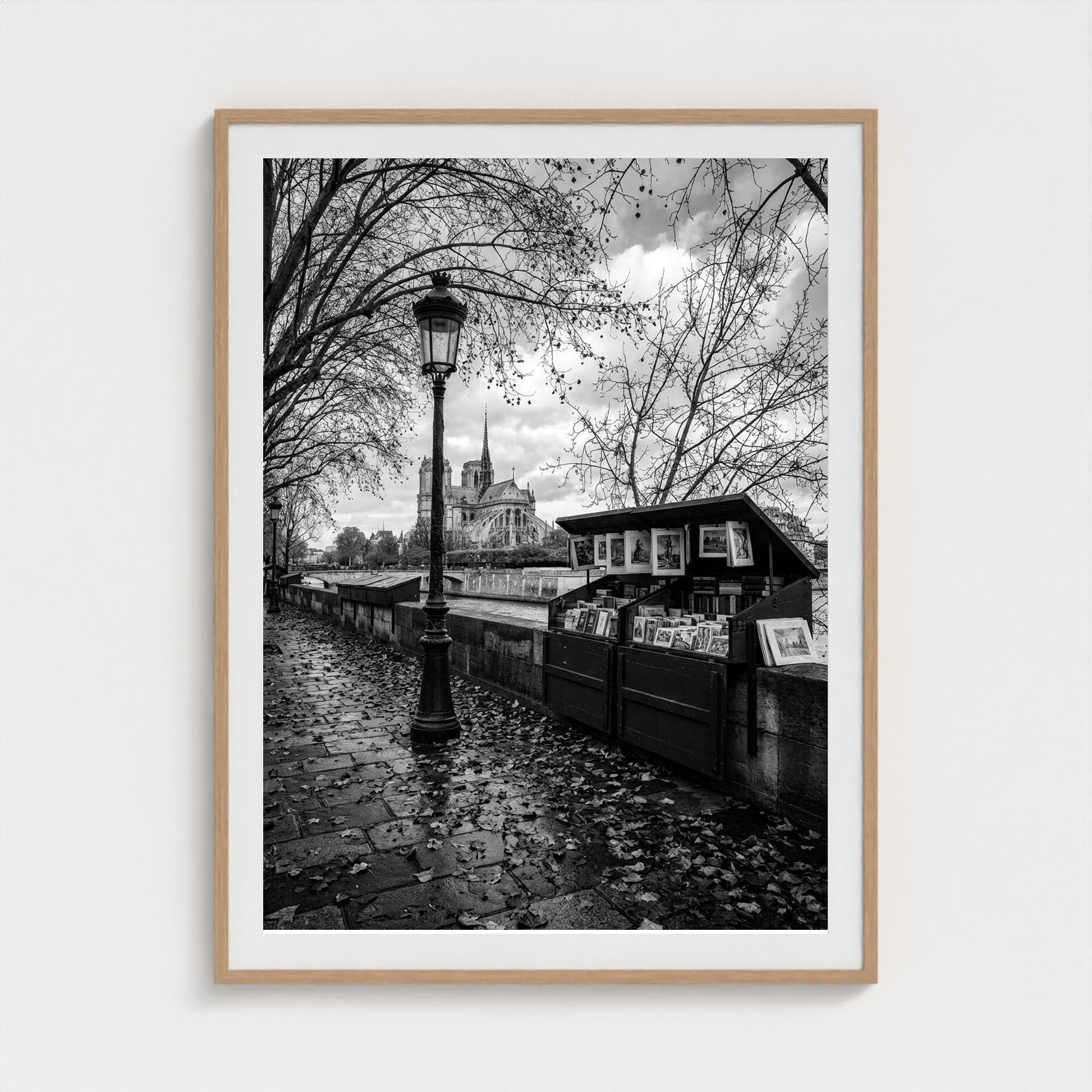 bw-autumn-paris 36x48-natural frame frame