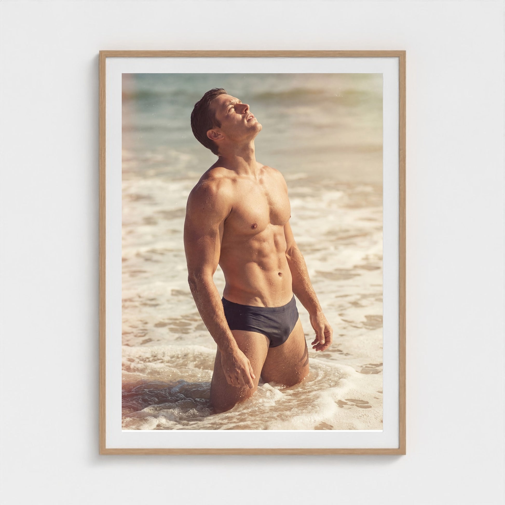 2026 03 12 20 47 00 Standing Surf Portrait 36x48-natural frame — Fire Island Modern