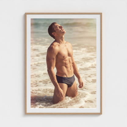 2026 03 12 20 47 00 Standing Surf Portrait 36x48-natural frame — Fire Island Modern