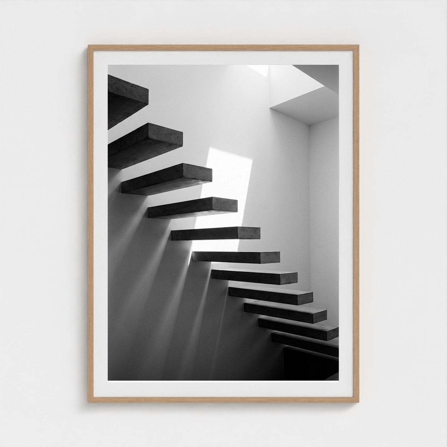 floating-staircase 36x48-natural frame frame