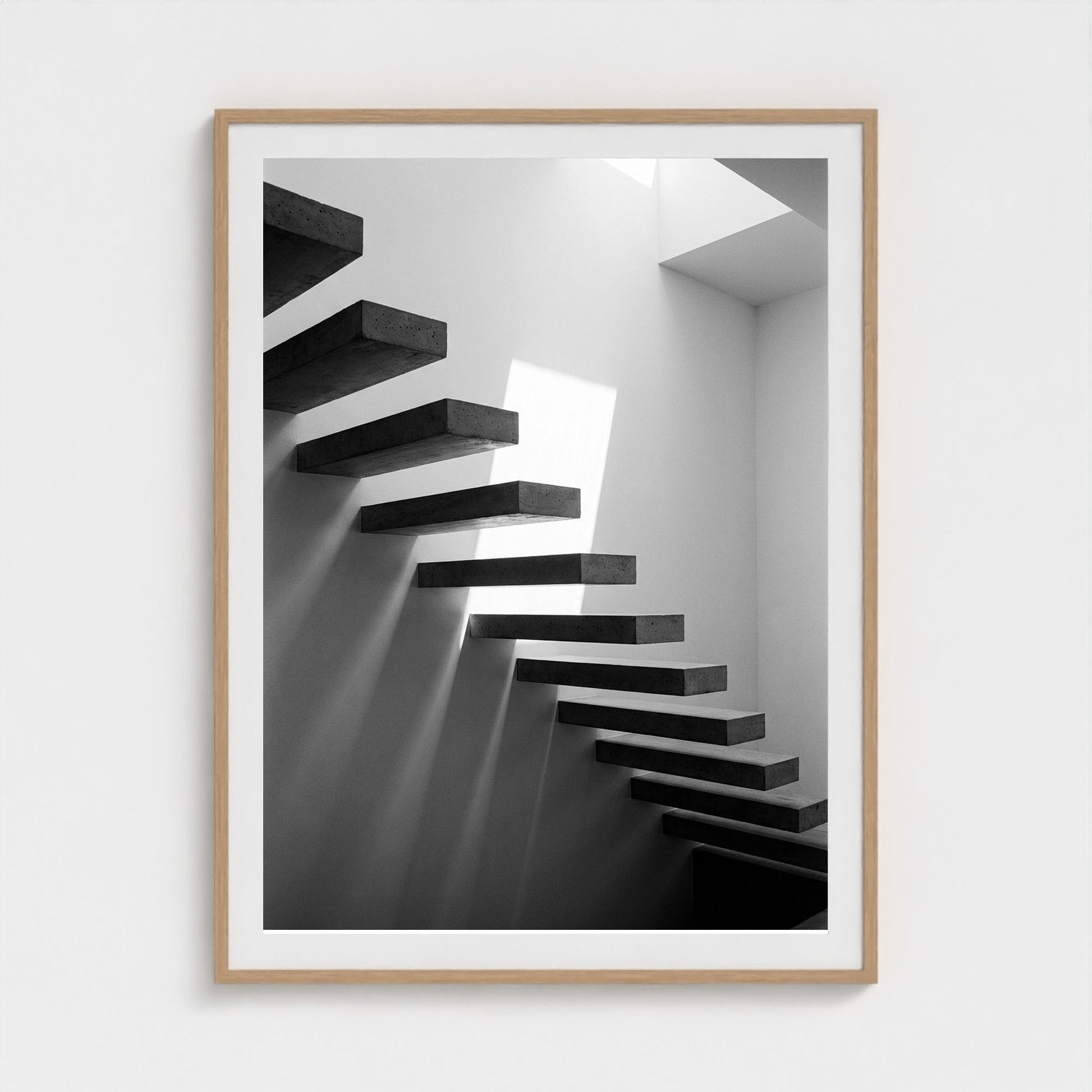 floating-staircase 36x48-natural frame frame