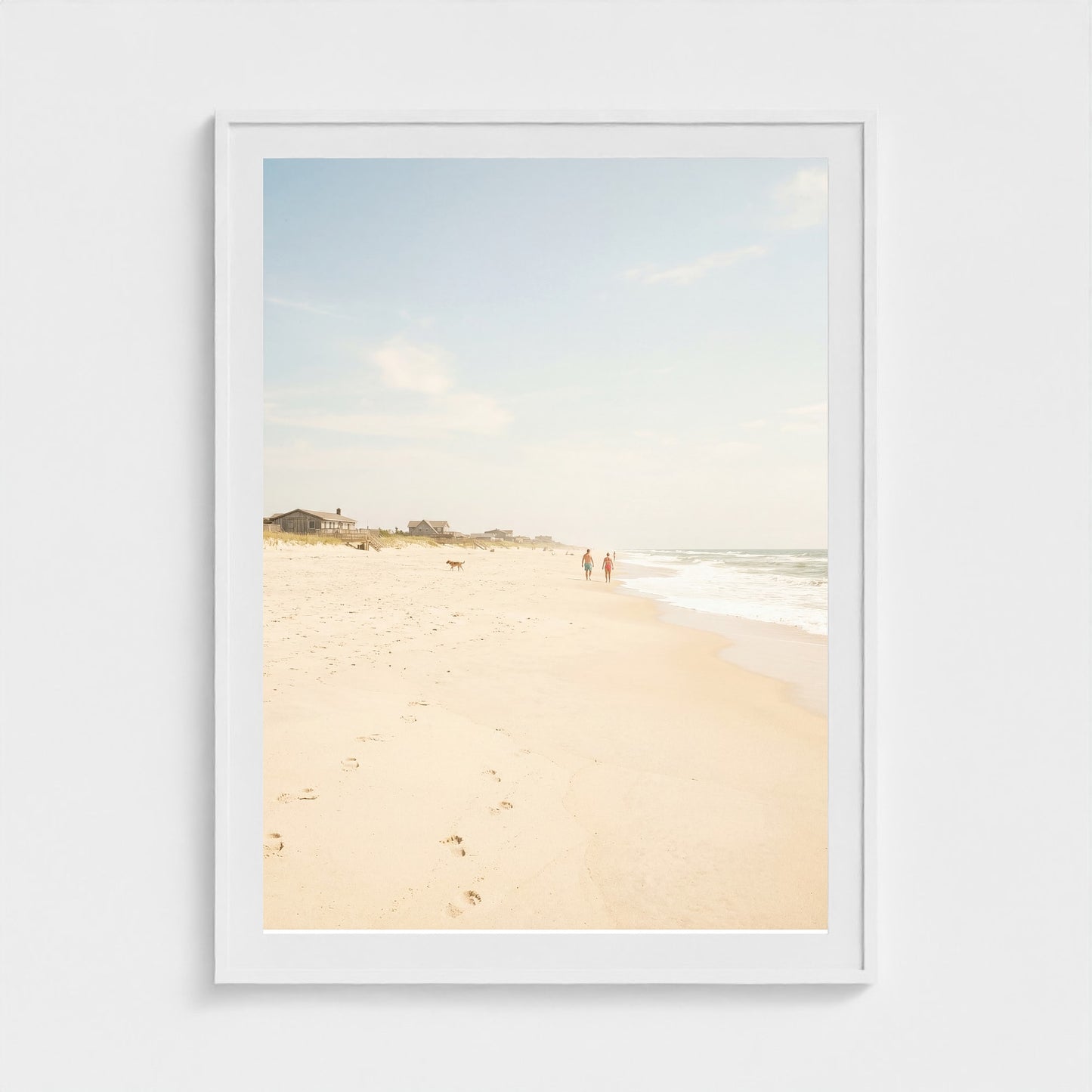 2026 03 12 17 20 04 Beach Light Wide 36x48-white frame — Fire Island Modern