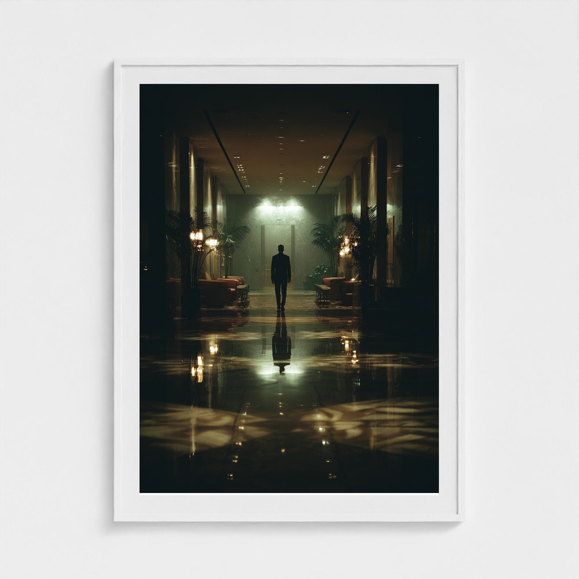 moody-cinematic-editorial-shot-man-walking-throu 36x48-white frame frame