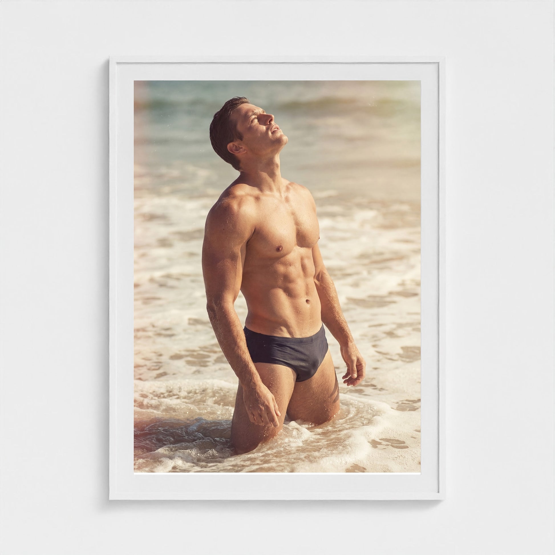 2026 03 12 20 47 00 Standing Surf Portrait 36x48-white frame — Fire Island Modern