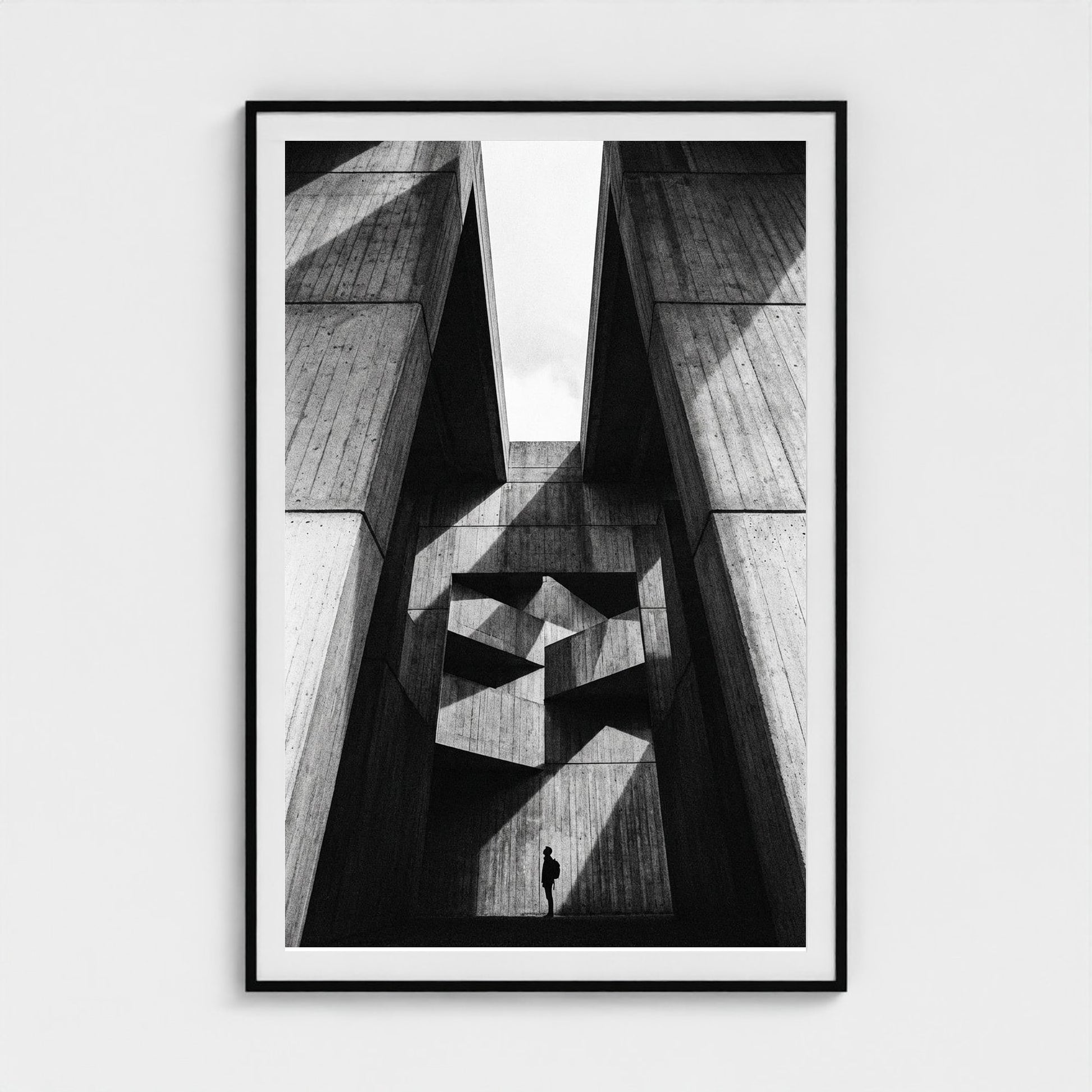 brutalist 40x60-black frame frame