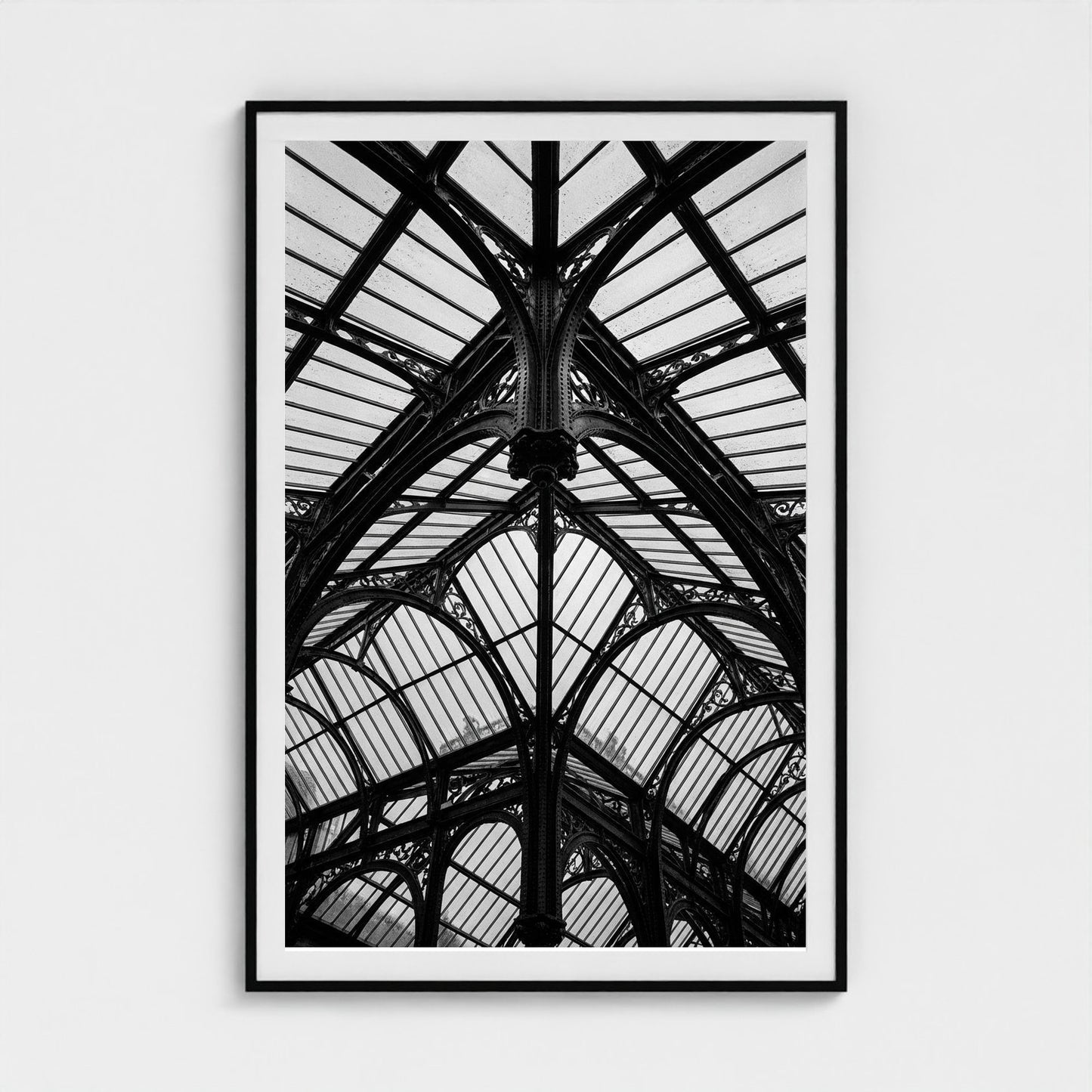 glass-atrium 40x60-black frame frame