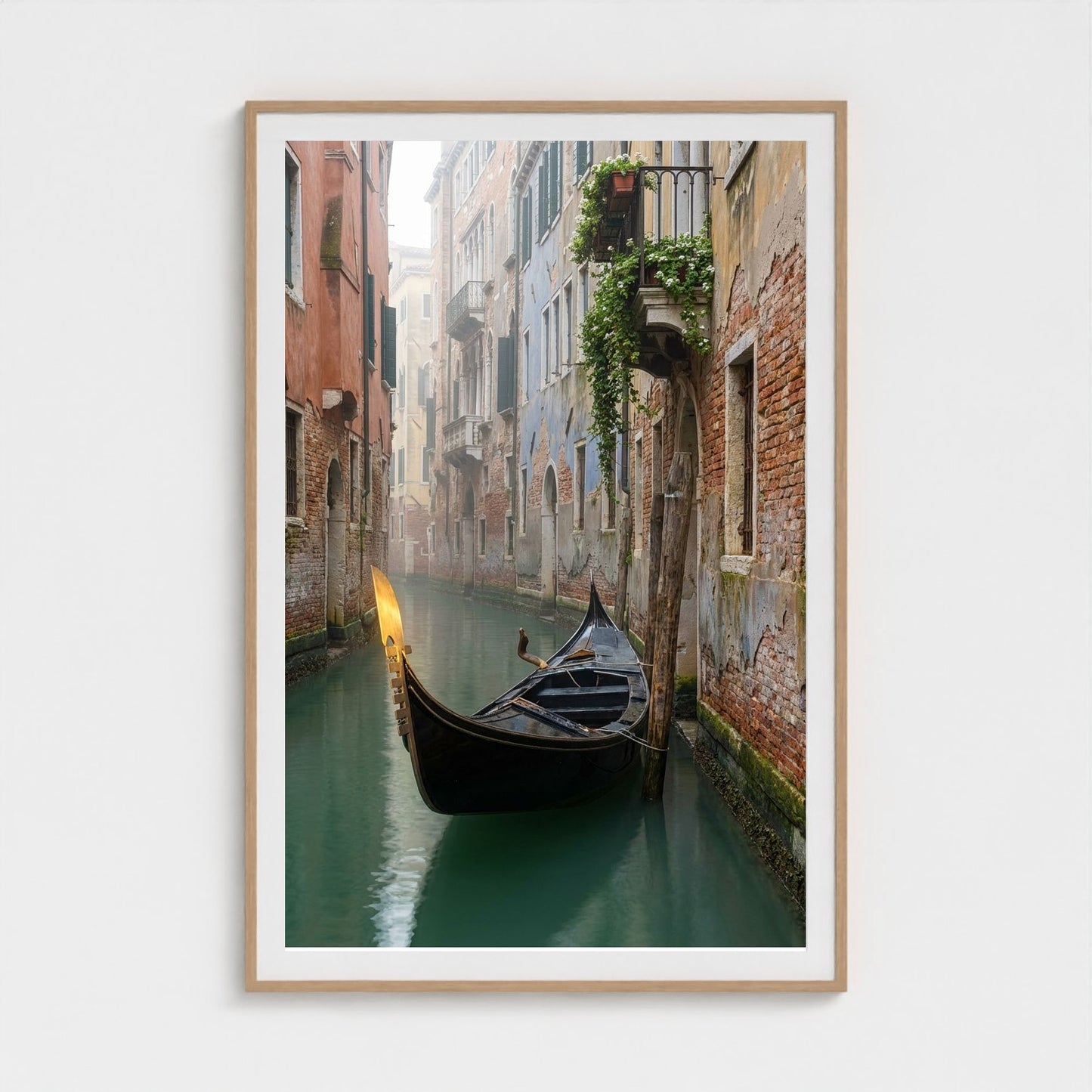 gondola-morning 40x60-natural frame frame