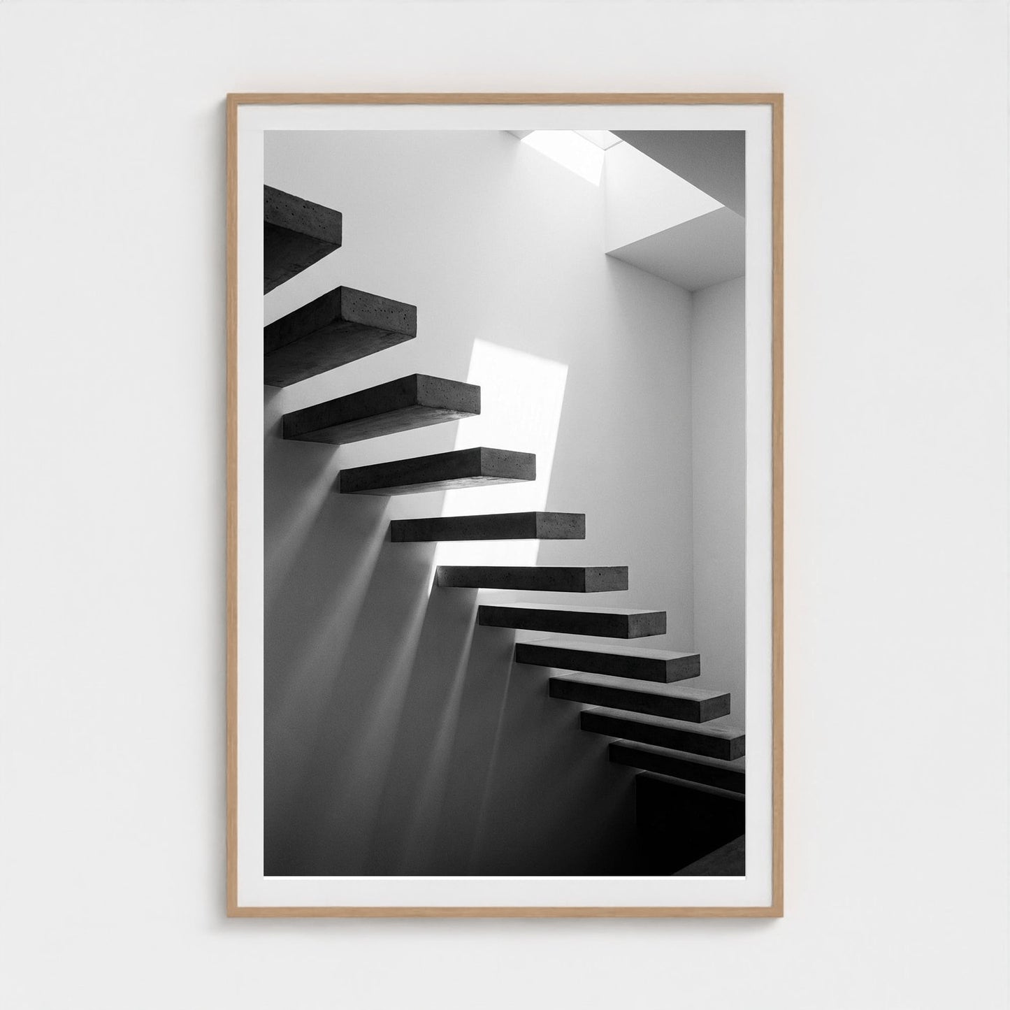 floating-staircase 40x60-natural frame frame