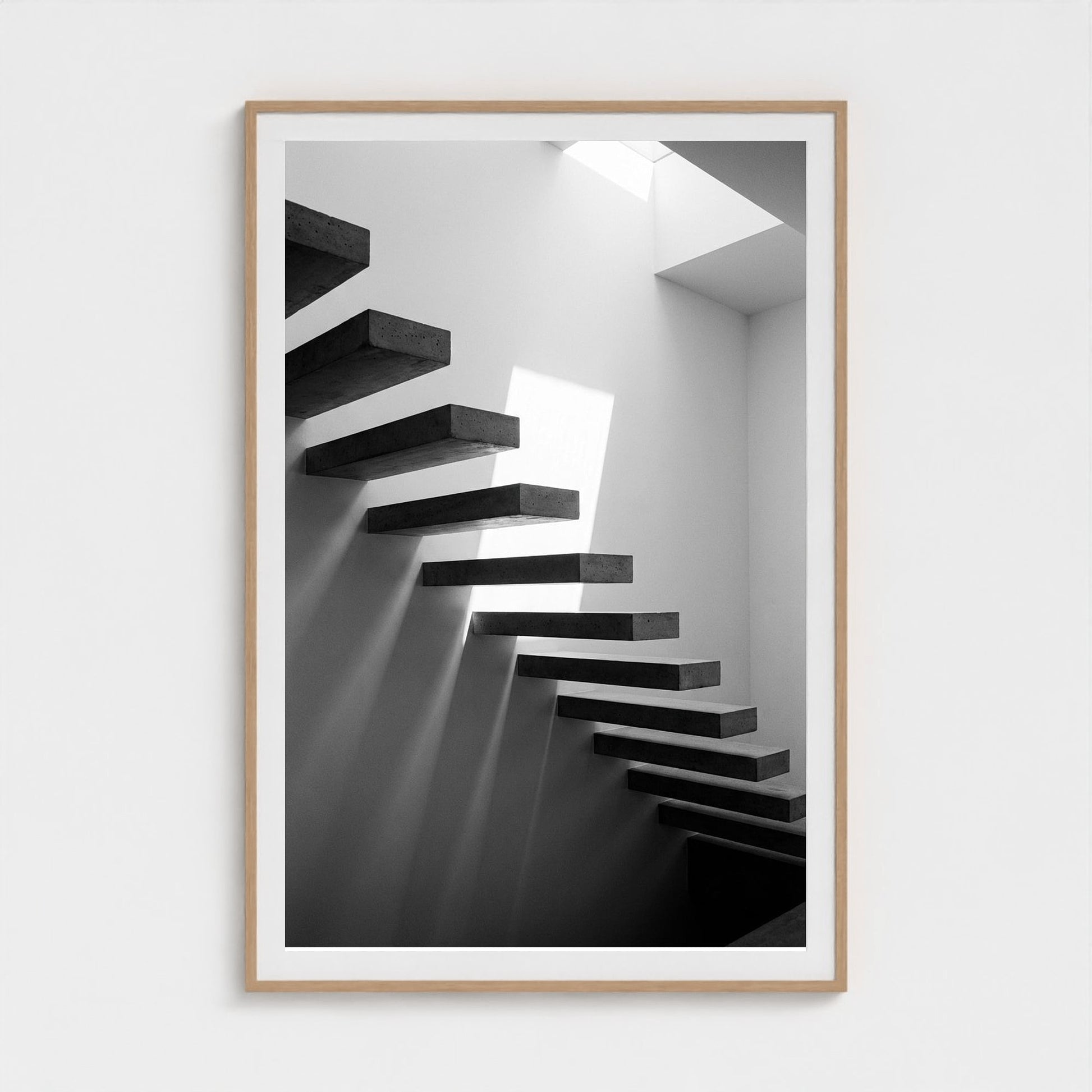 floating-staircase 40x60-natural frame frame