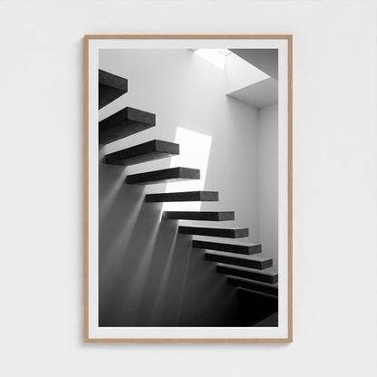 floating-staircase 40x60-natural frame frame