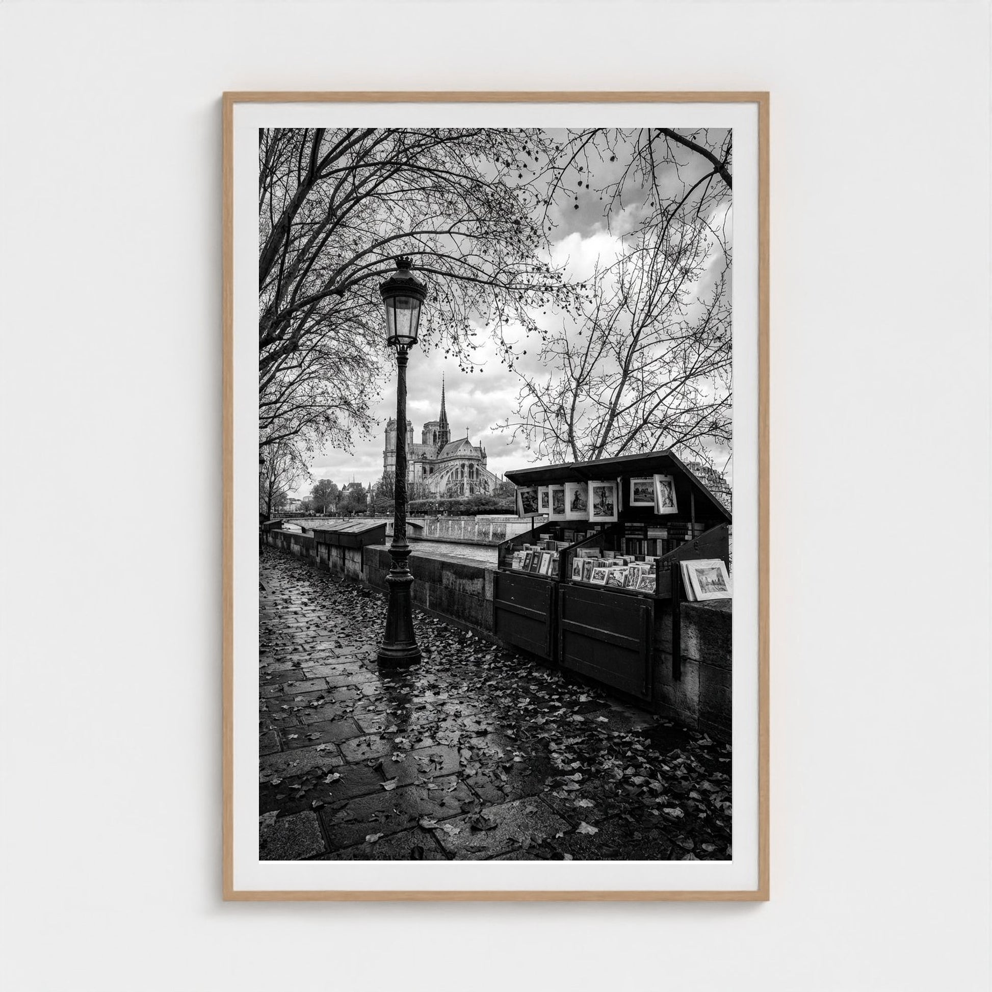 bw-autumn-paris 40x60-natural frame frame