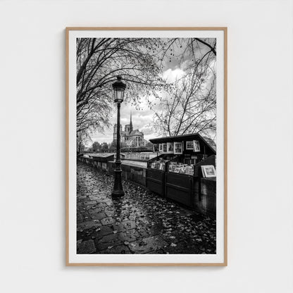 bw-autumn-paris 40x60-natural frame frame
