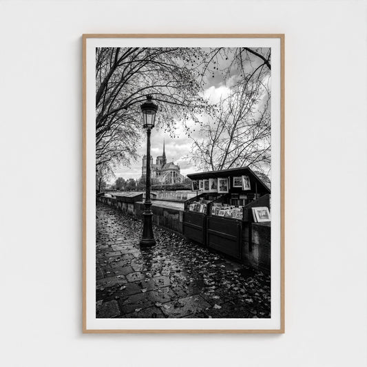 bw-autumn-paris 40x60-natural frame frame