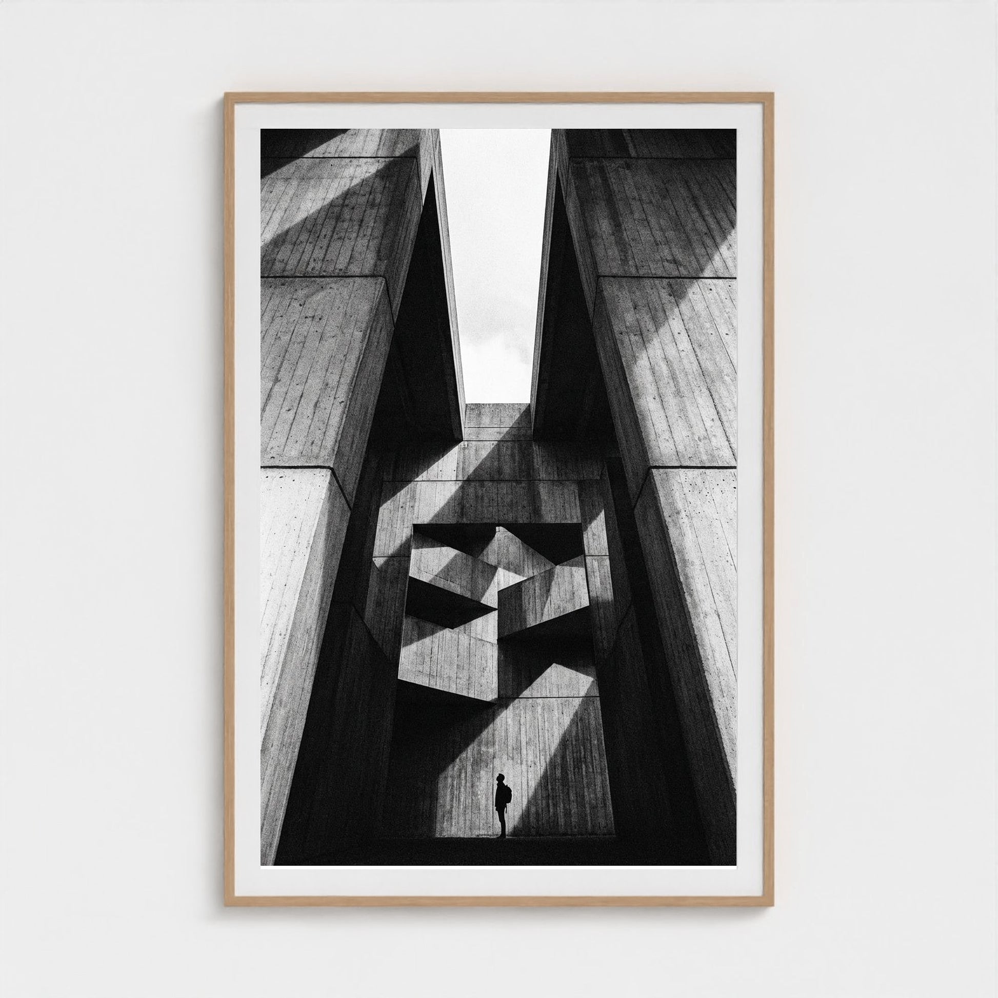 brutalist 40x60-natural frame frame