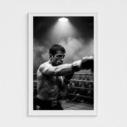 boxing-ring 40x60-white frame frame