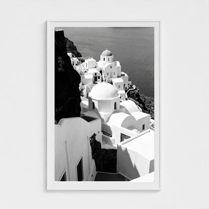 bw-greek-geometries 40x60-white frame frame