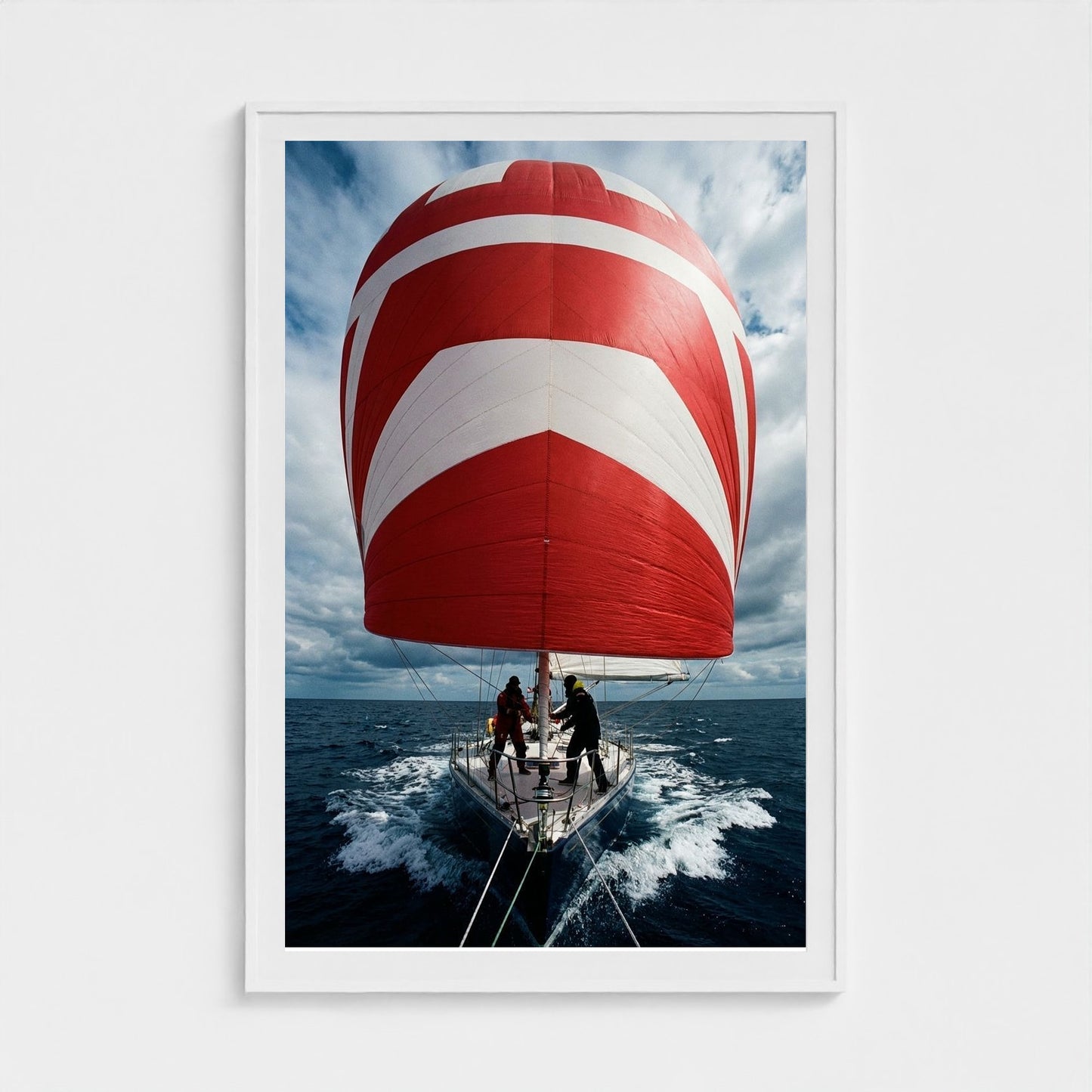 spinnaker-run 40x60-white frame frame