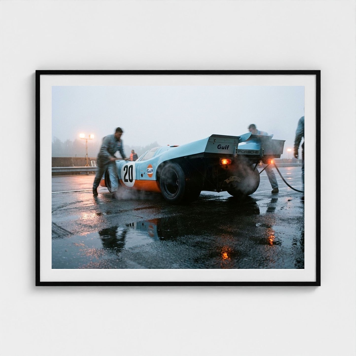 le-mans-dawn 48x36-black frame frame
