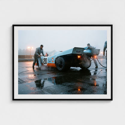 le-mans-dawn 48x36-black frame frame