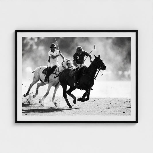 polo 48x36-black frame frame