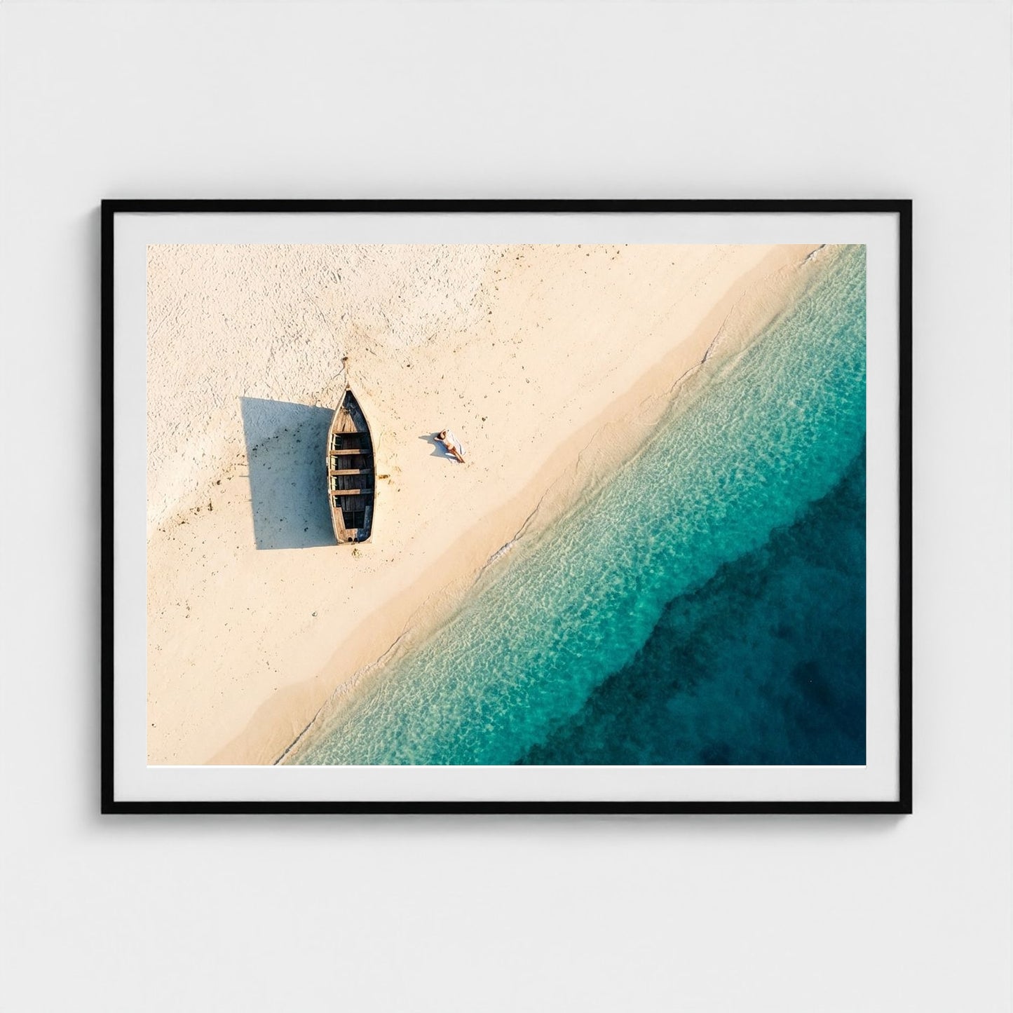 salt-and-sun 48x36-black frame frame