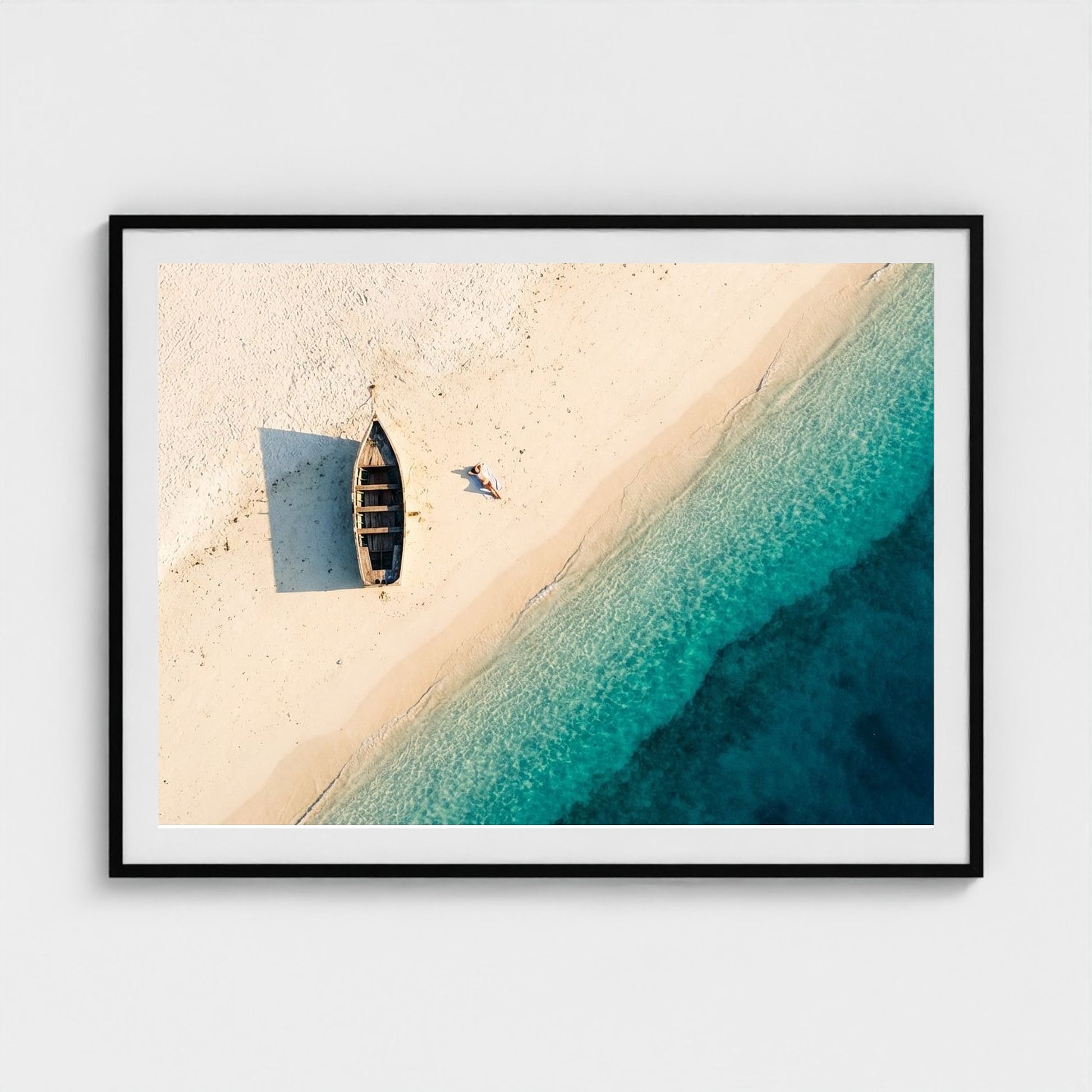 salt-and-sun 48x36-black frame frame