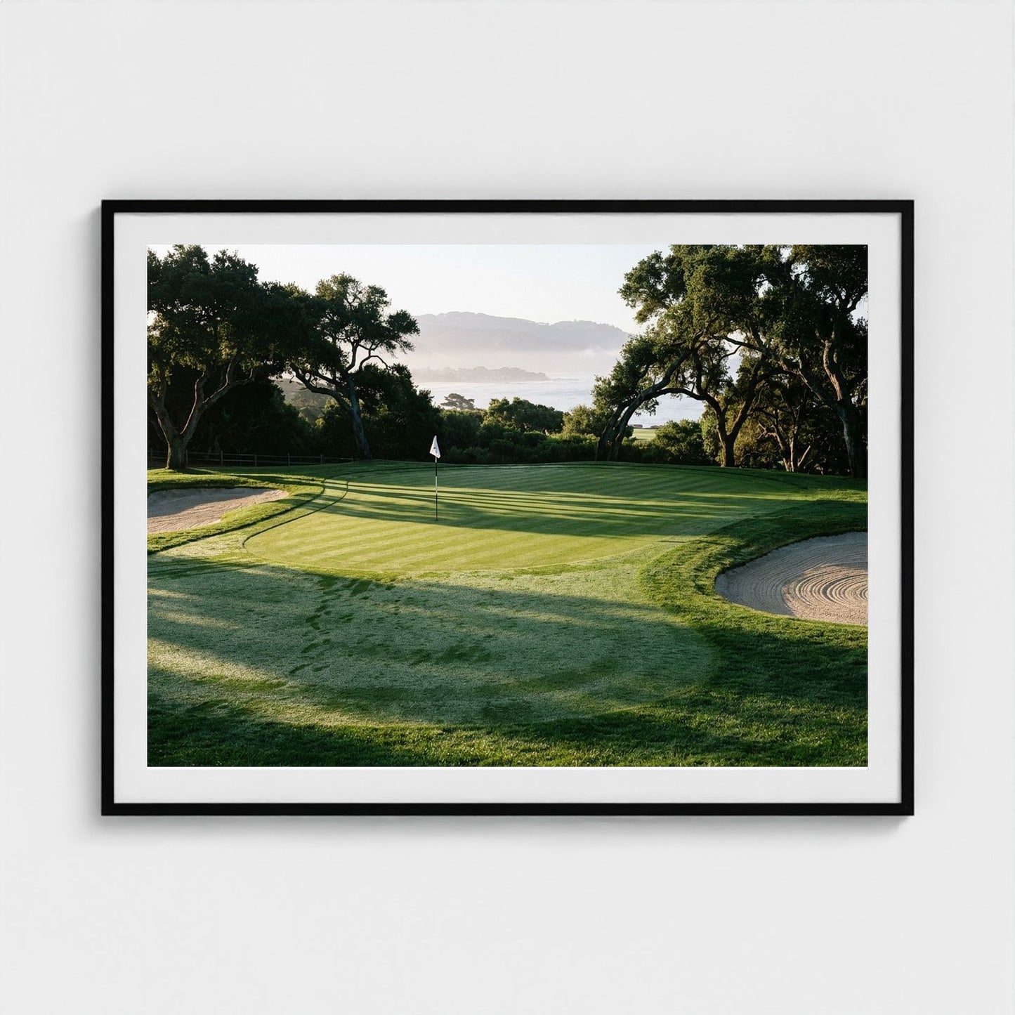 seventh-green 48x36-black frame frame