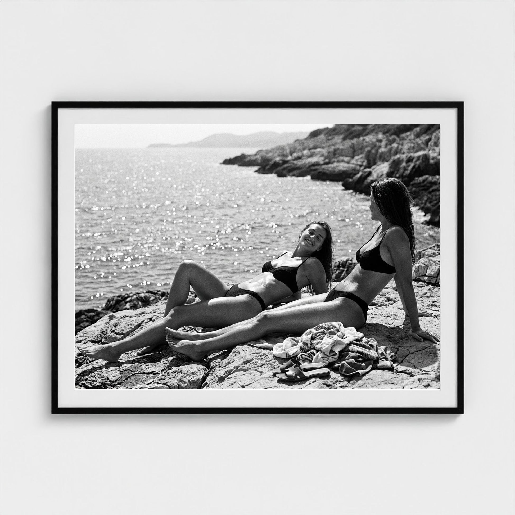 bw-lounging-antibes 48x36-black frame frame